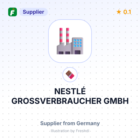 NESTLÉ GROSSVERBRAUCHER GMBH – summary card, no photo uploaded yet