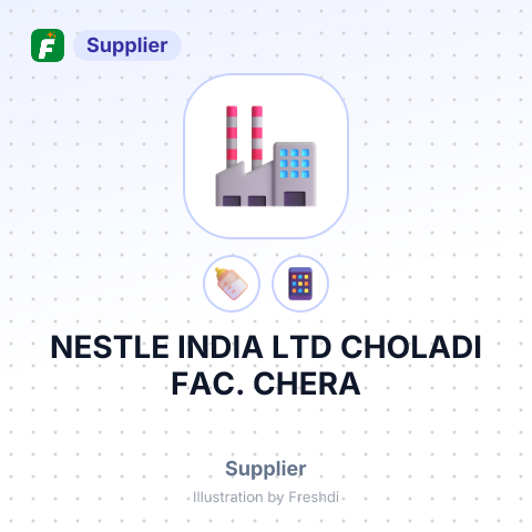NESTLE INDIA LTD CHOLADI FAC. CHERA – summary card, no photo uploaded yet