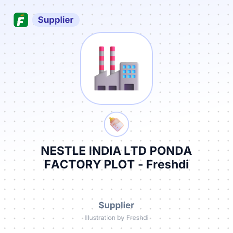 NESTLE INDIA LTD PONDA FACTORY PLOT – summary card, no photo uploaded yet
