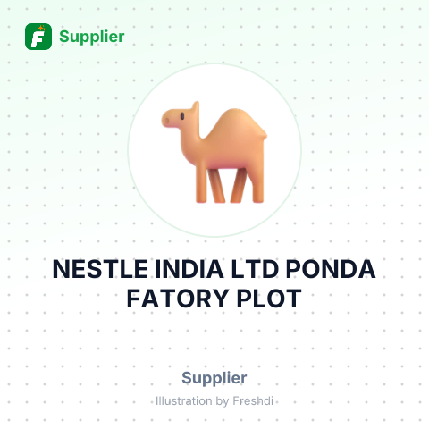 NESTLE INDIA LTD PONDA FATORY PLOT – summary card, no photo uploaded yet
