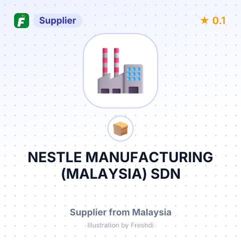 NESTLE MANUFACTURING (MALAYSIA) SDN – summary card, no photo uploaded yet