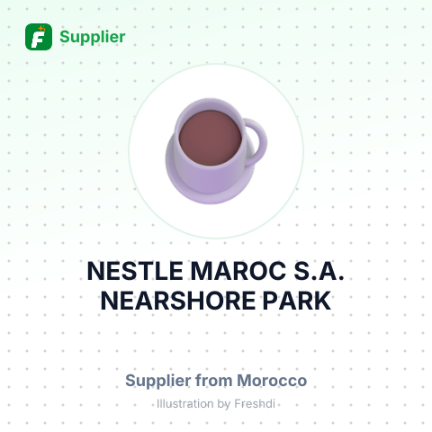 NESTLE MAROC S.A. NEARSHORE PARK – summary card, no photo uploaded yet