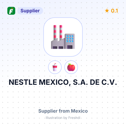 NESTLE MEXICO, S.A. DE C.V. – summary card, no photo uploaded yet