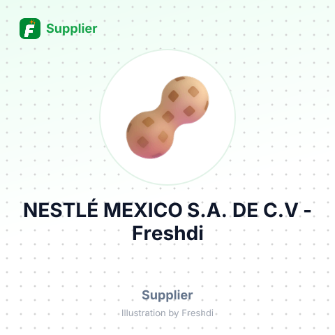 NESTLÉ MEXICO S.A. DE C.V – summary card, no photo uploaded yet