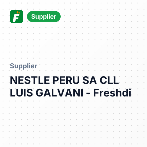 NESTLE PERU SA CLL LUIS GALVANI – summary card, no photo uploaded yet
