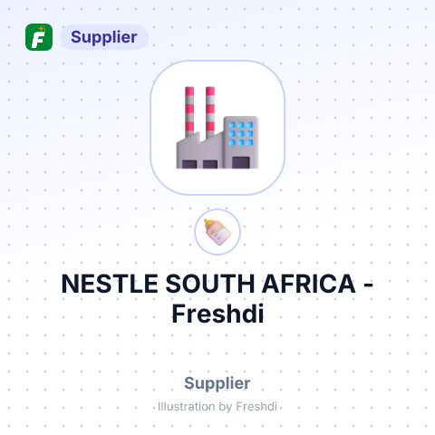 NESTLE SOUTH AFRICA – summary card, no photo uploaded yet