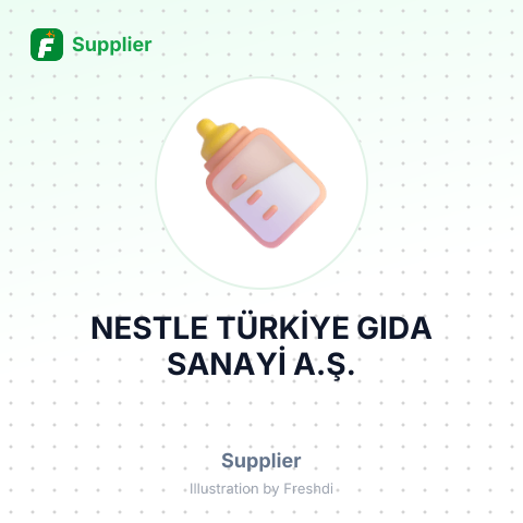 NESTLE TÜRKİYE GIDA SANAYİ A.Ş. – summary card, no photo uploaded yet