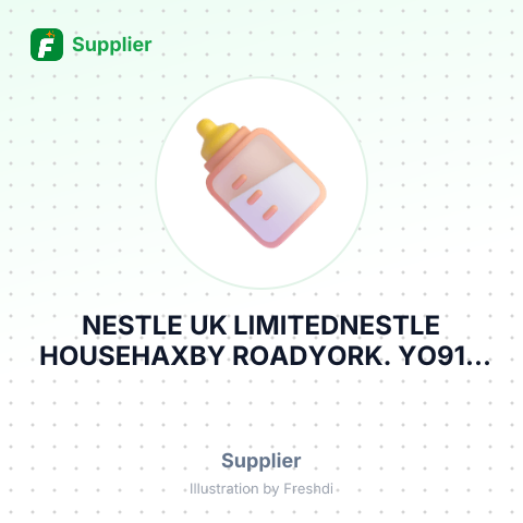 NESTLE UK LIMITEDNESTLE HOUSEHAXBY ROADYORK. YO91 – summary card, no photo uploaded yet