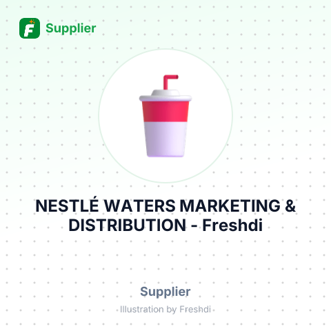 NESTLÉ WATERS MARKETING & DISTRIBUTION – summary card, no photo uploaded yet