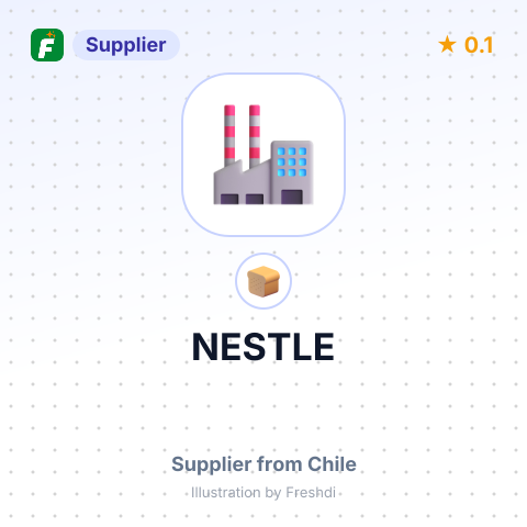 NESTLE – summary card, no photo uploaded yet