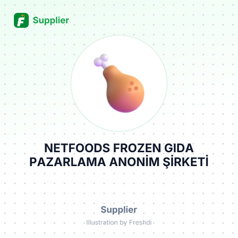 NETFOODS FROZEN GIDA PAZARLAMA ANONİM ŞİRKETİ – summary card, no photo uploaded yet