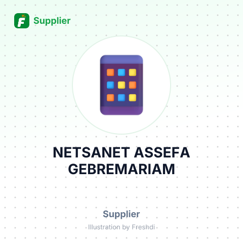 NETSANET ASSEFA GEBREMARIAM – summary card, no photo uploaded yet