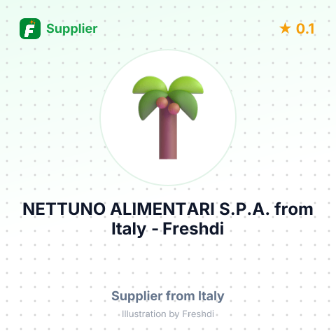 NETTUNO ALIMENTARI S.P.A. – summary card, no photo uploaded yet