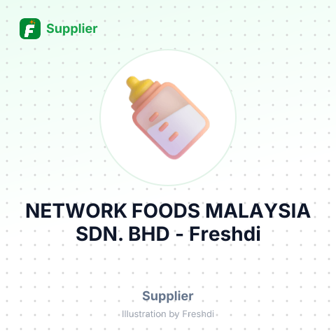 NETWORK FOODS MALAYSIA SDN. BHD – summary card, no photo uploaded yet