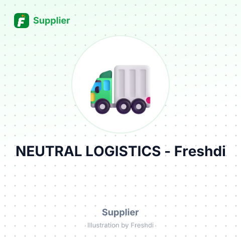 NEUTRAL LOGISTICS – summary card, no photo uploaded yet