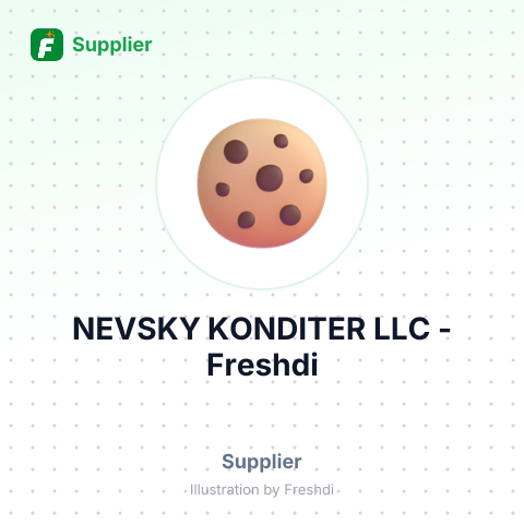 NEVSKY KONDITER LLC – summary card, no photo uploaded yet