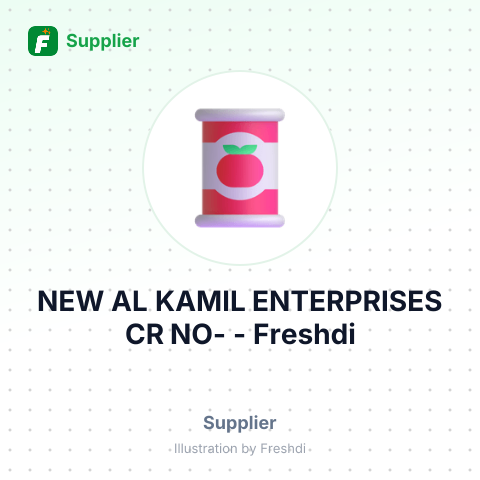NEW AL KAMIL ENTERPRISES CR NO- – summary card, no photo uploaded yet