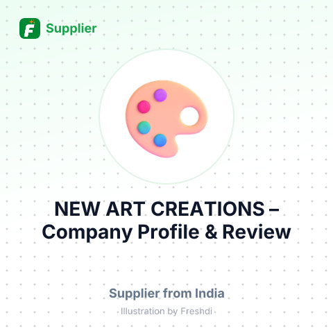 NEW ART CREATIONS – summary card, no photo uploaded yet