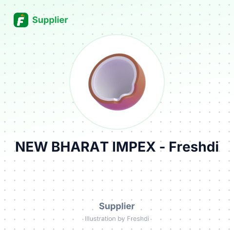 NEW BHARAT IMPEX – summary card, no photo uploaded yet