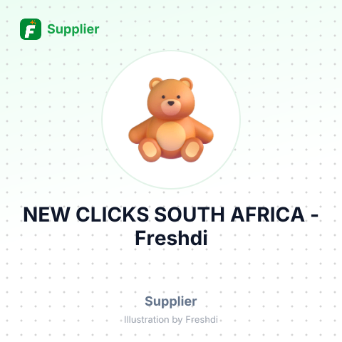 NEW CLICKS SOUTH AFRICA – summary card, no photo uploaded yet