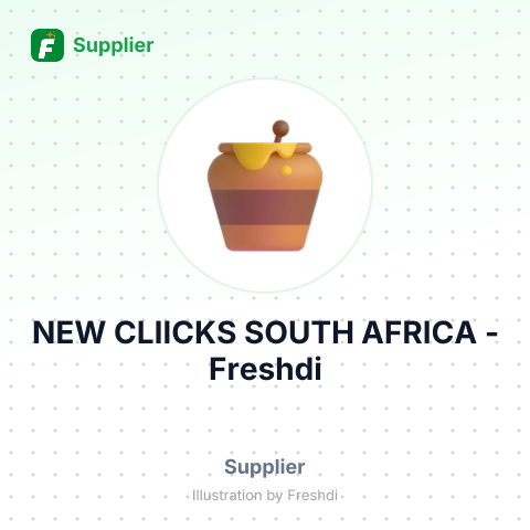 NEW CLIICKS SOUTH AFRICA – summary card, no photo uploaded yet