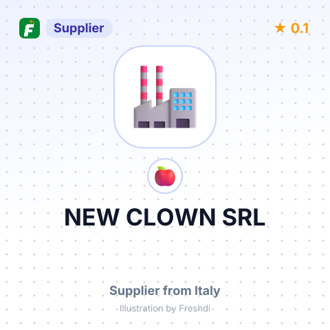 NEW CLOWN SRL – summary card, no photo uploaded yet