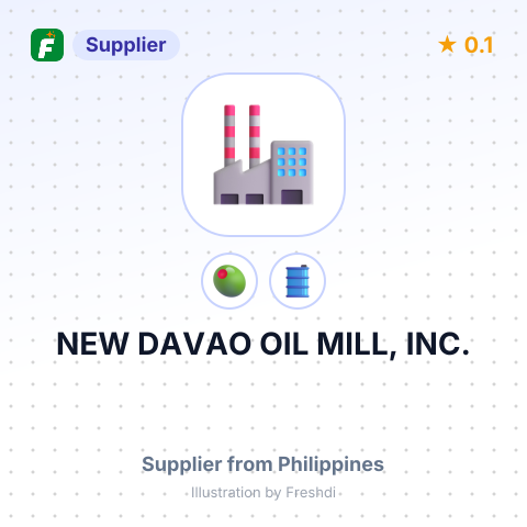 NEW DAVAO OIL MILL, INC. – summary card, no photo uploaded yet