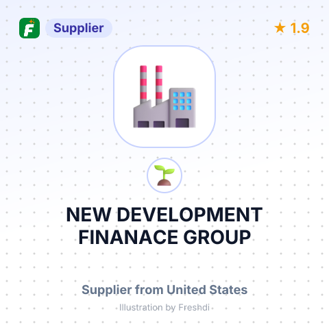 NEW DEVELOPMENT FINANACE GROUP – summary card, no photo uploaded yet