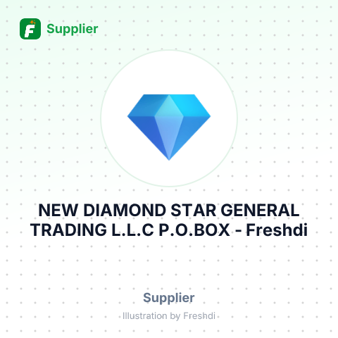 NEW DIAMOND STAR GENERAL TRADING L.L.C P.O.BOX – summary card, no photo uploaded yet