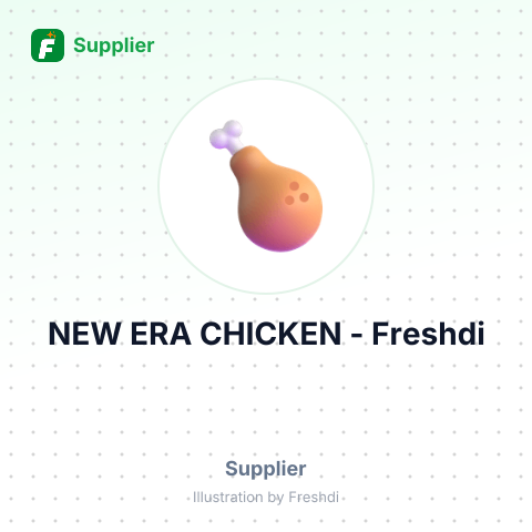 NEW ERA CHICKEN – summary card, no photo uploaded yet