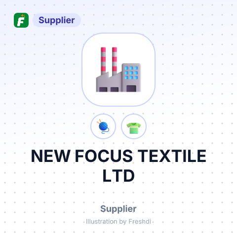 NEW FOCUS TEXTILE LTD – summary card, no photo uploaded yet