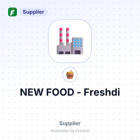 NEW FOOD – summary card, no photo uploaded yet