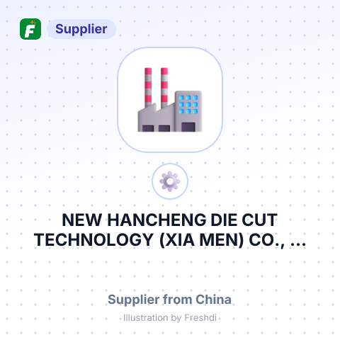 NEW HANCHENG DIE CUT TECHNOLOGY (XIA MEN) CO., ... – summary card, no photo uploaded yet
