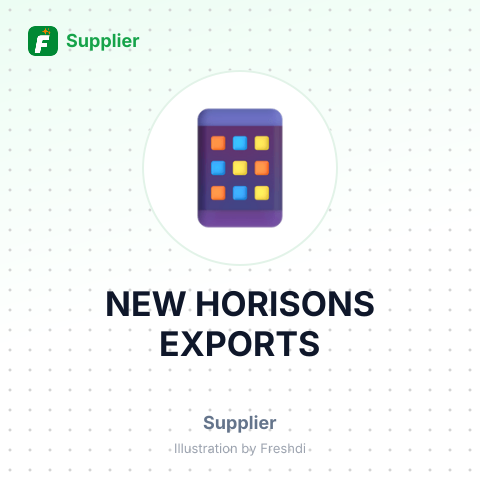 NEW HORISONS EXPORTS – summary card, no photo uploaded yet