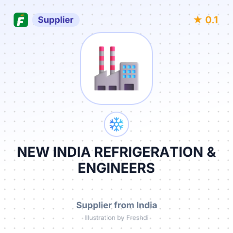 NEW INDIA REFRIGERATION & ENGINEERS – summary card, no photo uploaded yet