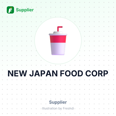 NEW JAPAN FOOD CORP – summary card, no photo uploaded yet