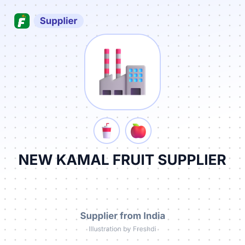 NEW KAMAL FRUIT SUPPLIER – summary card, no photo uploaded yet