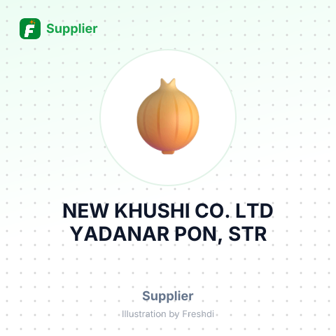 NEW KHUSHI CO. LTD YADANAR PON, STR – summary card, no photo uploaded yet