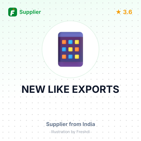 NEW LIKE EXPORTS – summary card, no photo uploaded yet