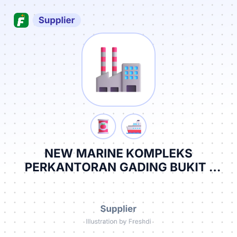 NEW MARINE KOMPLEKS PERKANTORAN GADING BUKIT I NDAH JAKARTA – summary card, no photo uploaded yet