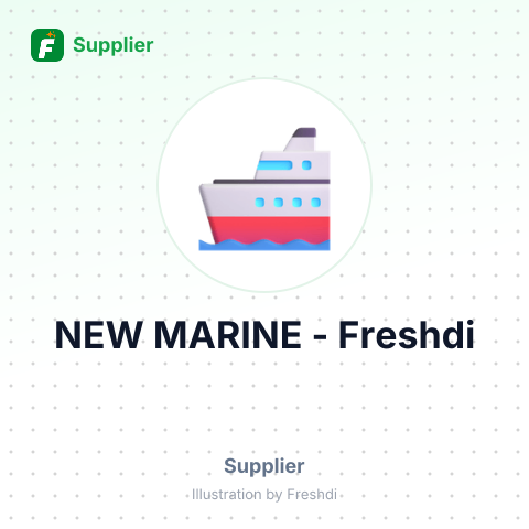 NEW MARINE – summary card, no photo uploaded yet