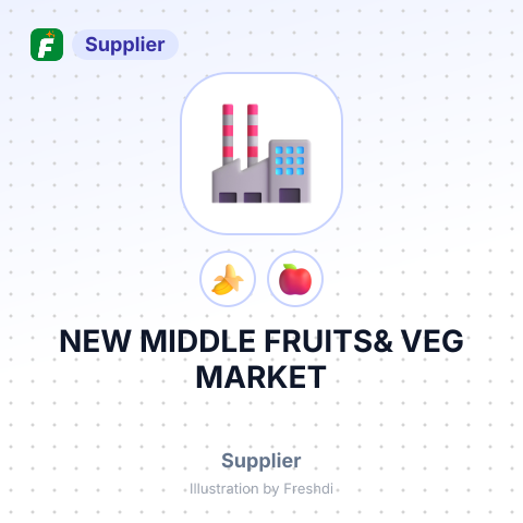 NEW MIDDLE FRUITS& VEG MARKET – summary card, no photo uploaded yet