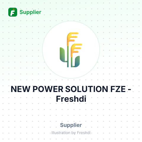 NEW POWER SOLUTION FZE – summary card, no photo uploaded yet
