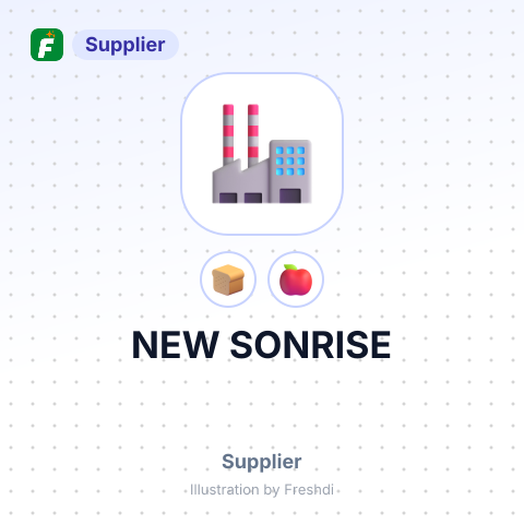 NEW SONRISE – summary card, no photo uploaded yet