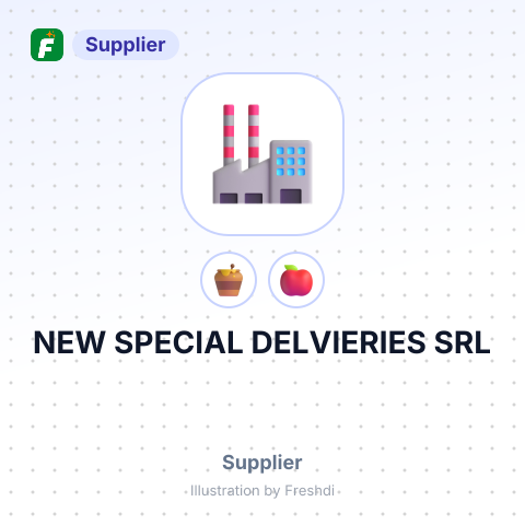 NEW SPECIAL DELVIERIES SRL – summary card, no photo uploaded yet
