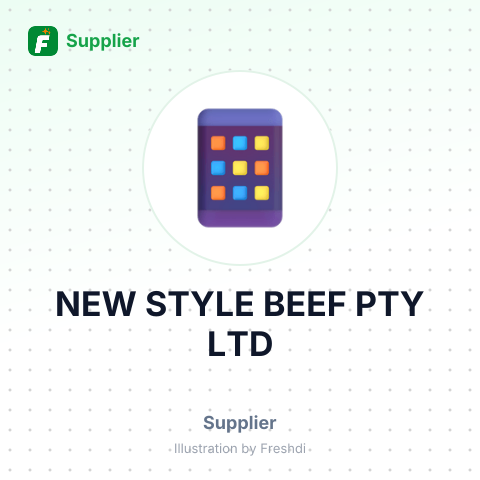 NEW STYLE BEEF PTY LTD – summary card, no photo uploaded yet
