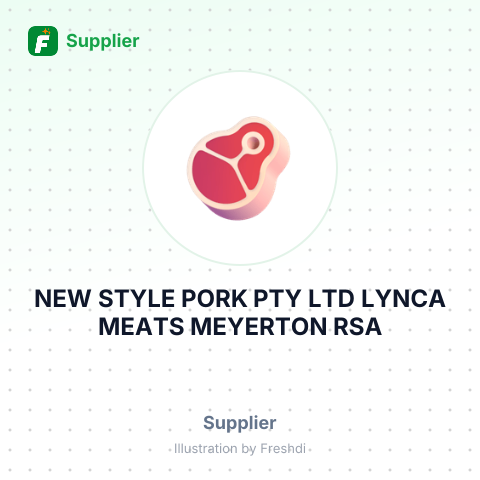 NEW STYLE PORK PTY LTD LYNCA MEATS MEYERTON RSA – summary card, no photo uploaded yet