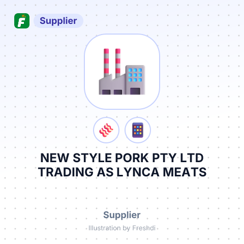 NEW STYLE PORK PTY LTD TRADING AS LYNCA MEATS – summary card, no photo uploaded yet