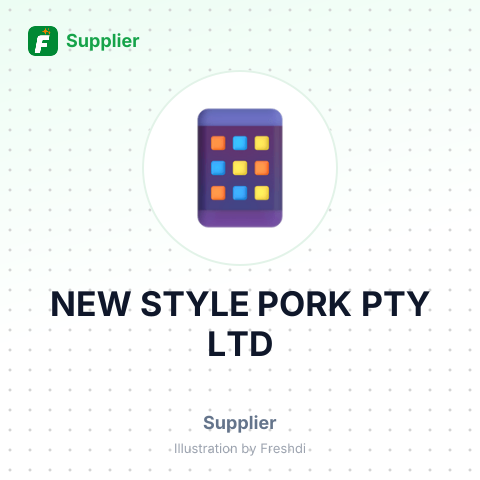 NEW STYLE PORK PTY LTD – summary card, no photo uploaded yet