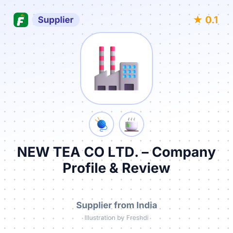 NEW TEA CO LTD. – summary card, no photo uploaded yet